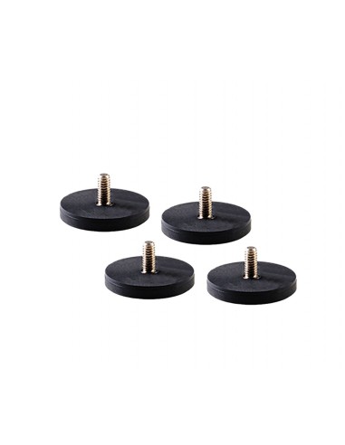 Juego de 4 Bases Magneticas con rosca 1/4 para Nanlite PavoSlim