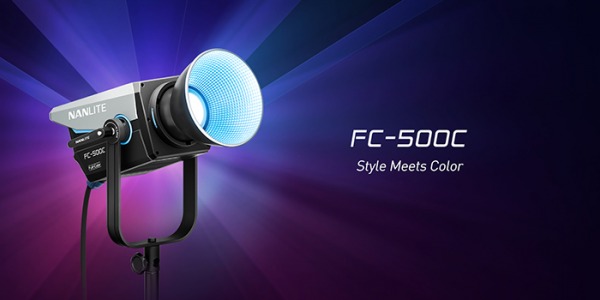 Nanlite FC-Series. de 60 a 500w. El estilo se hace "full-color"